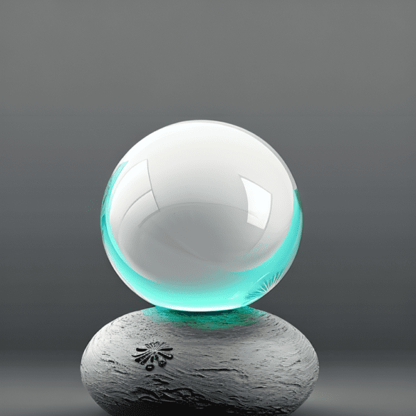 Une boule de cristal symbolisant la prévision des tendances